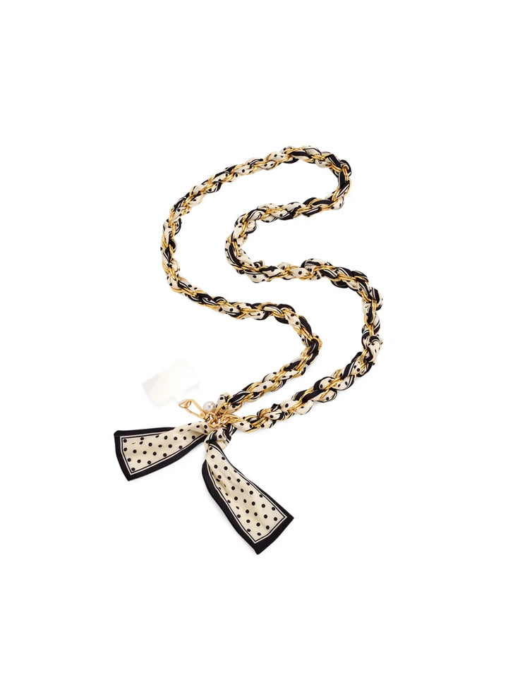 Shiraleah Dots Cross-Body Phone Chain