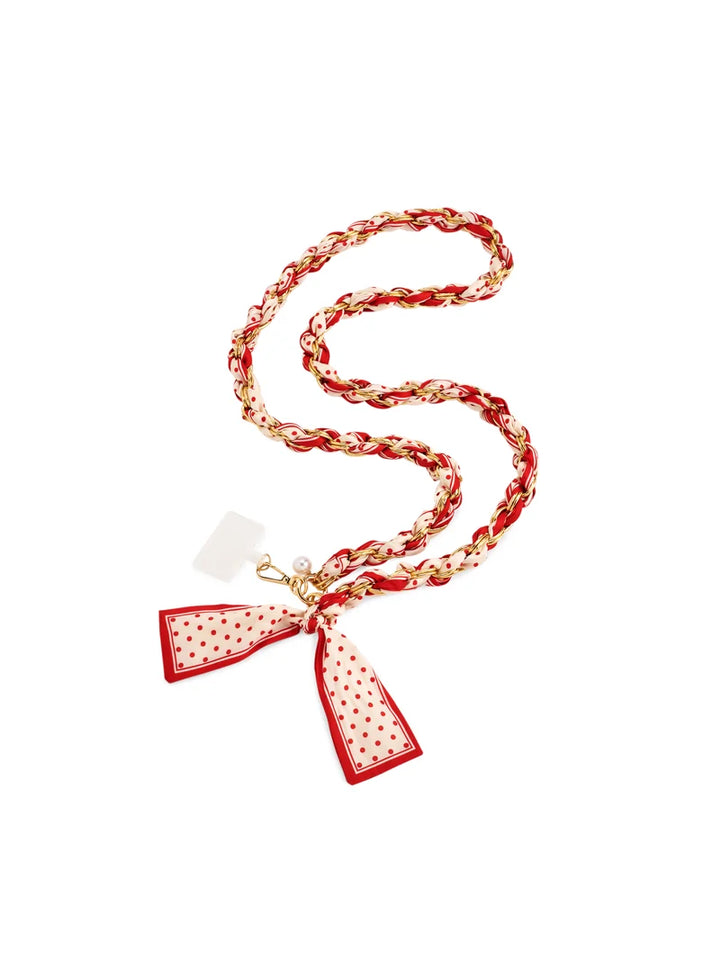Shiraleah Dots Cross-Body Phone Chain