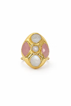 Easton Elle Halo Ring (Adjustable)