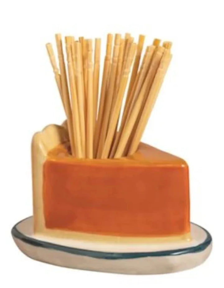 Mud Pie Thanks Toothpick Holder