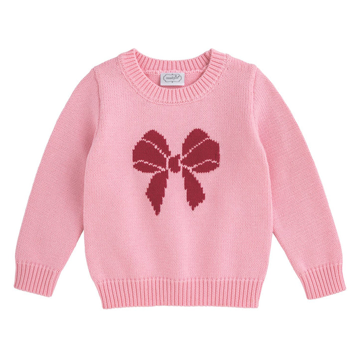 Mud Pie Bow Crew Neck Sweater