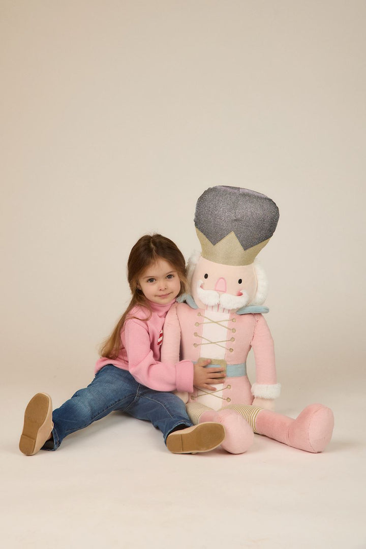 Mud Pie Pink Candycane Rollback Sweater