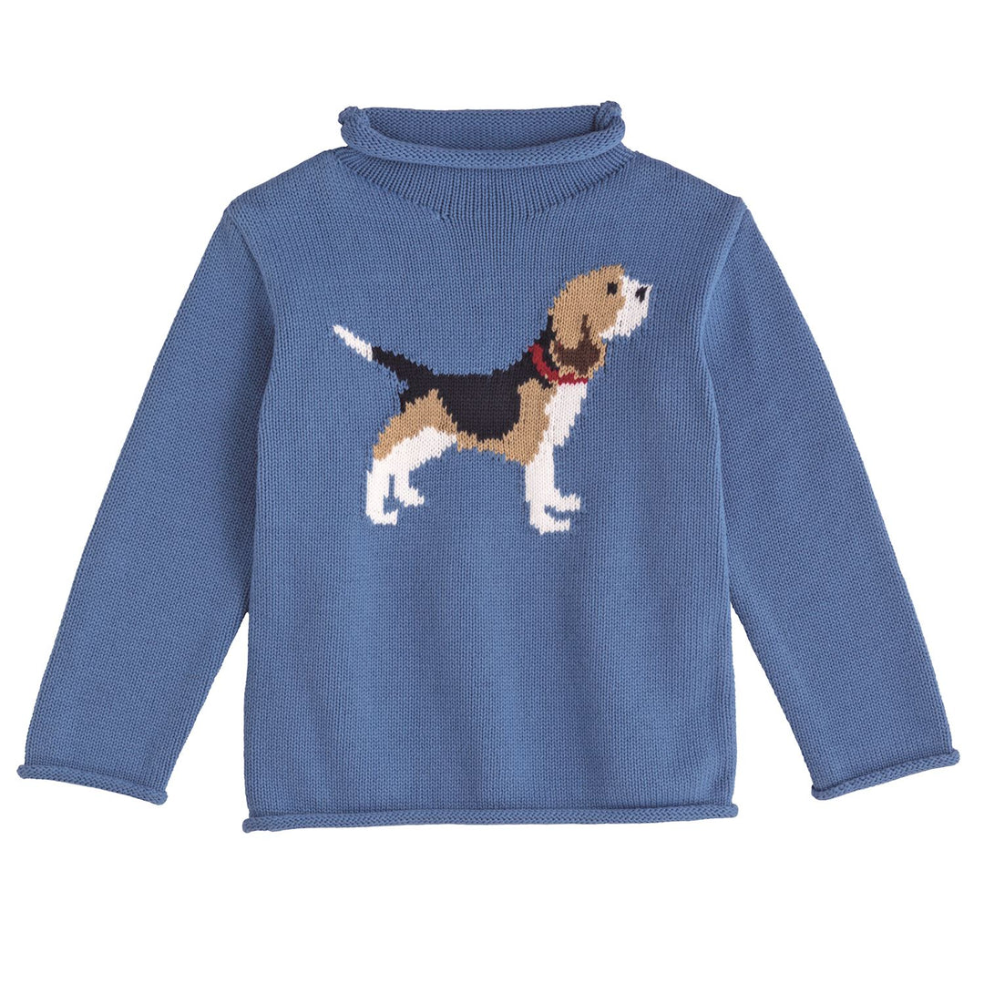 Mud Pie Beagle Dog Rollneck Sweater
