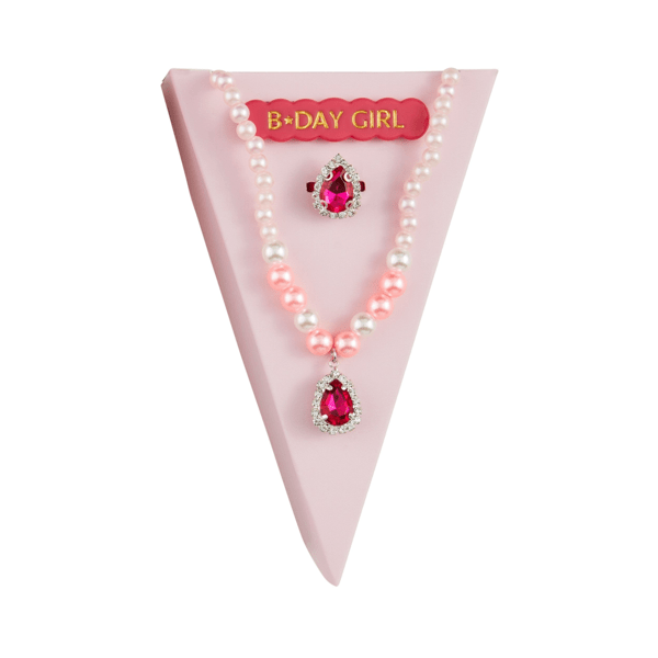Mud Pie Birthday Jewelry Set