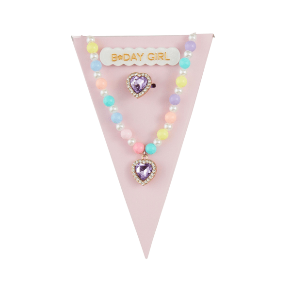 Mud Pie Birthday Jewelry Set