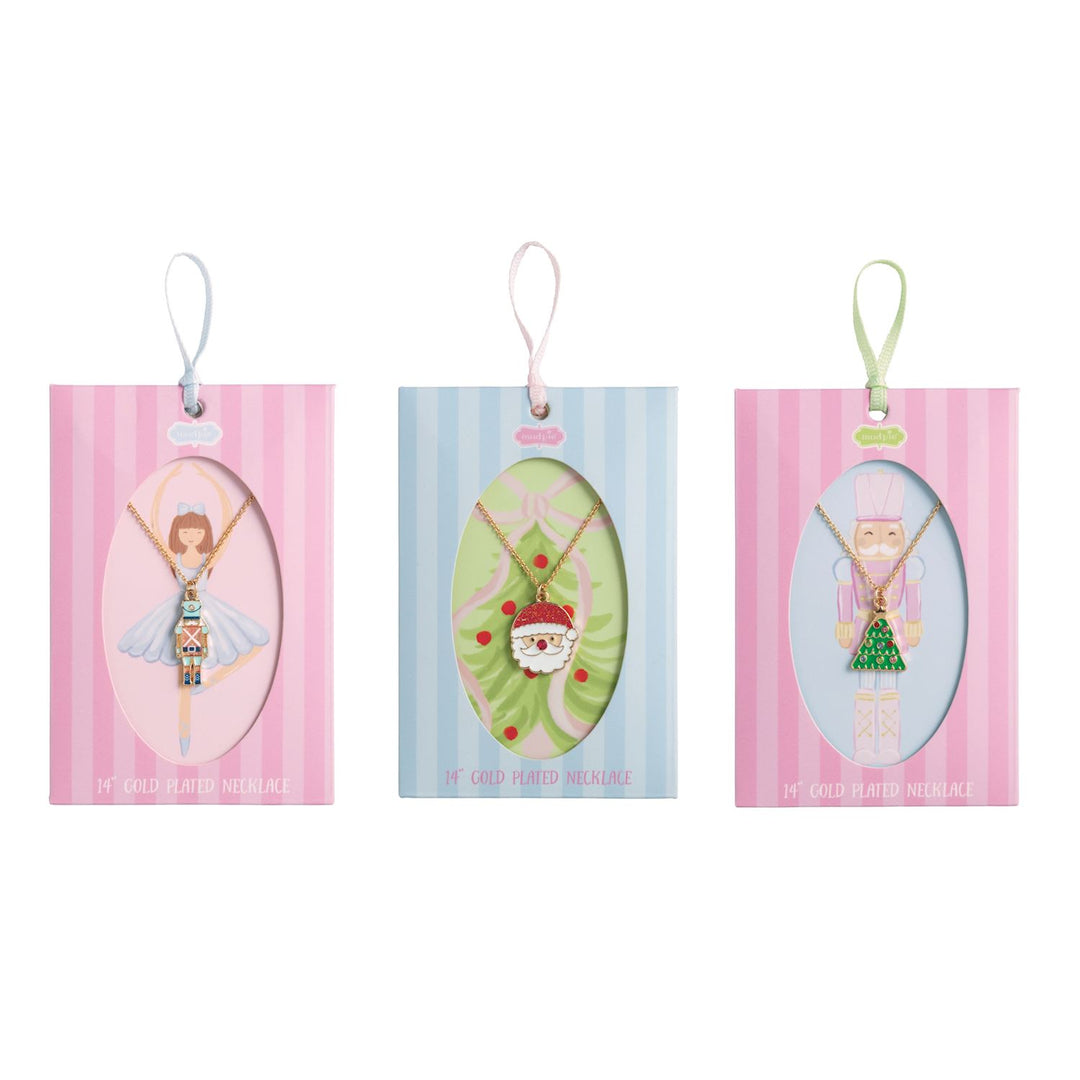 Mud Pie Nutcracker Necklace Envelope