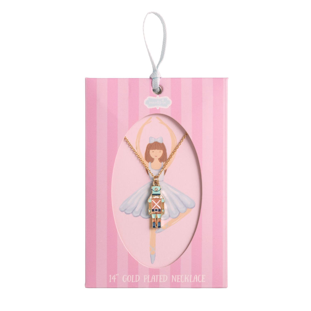 Mud Pie Nutcracker Necklace Envelope