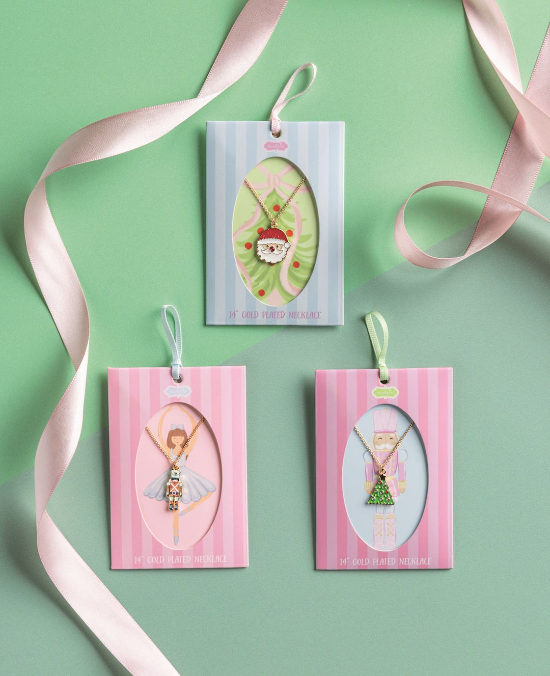 Mud Pie Nutcracker Necklace Envelope