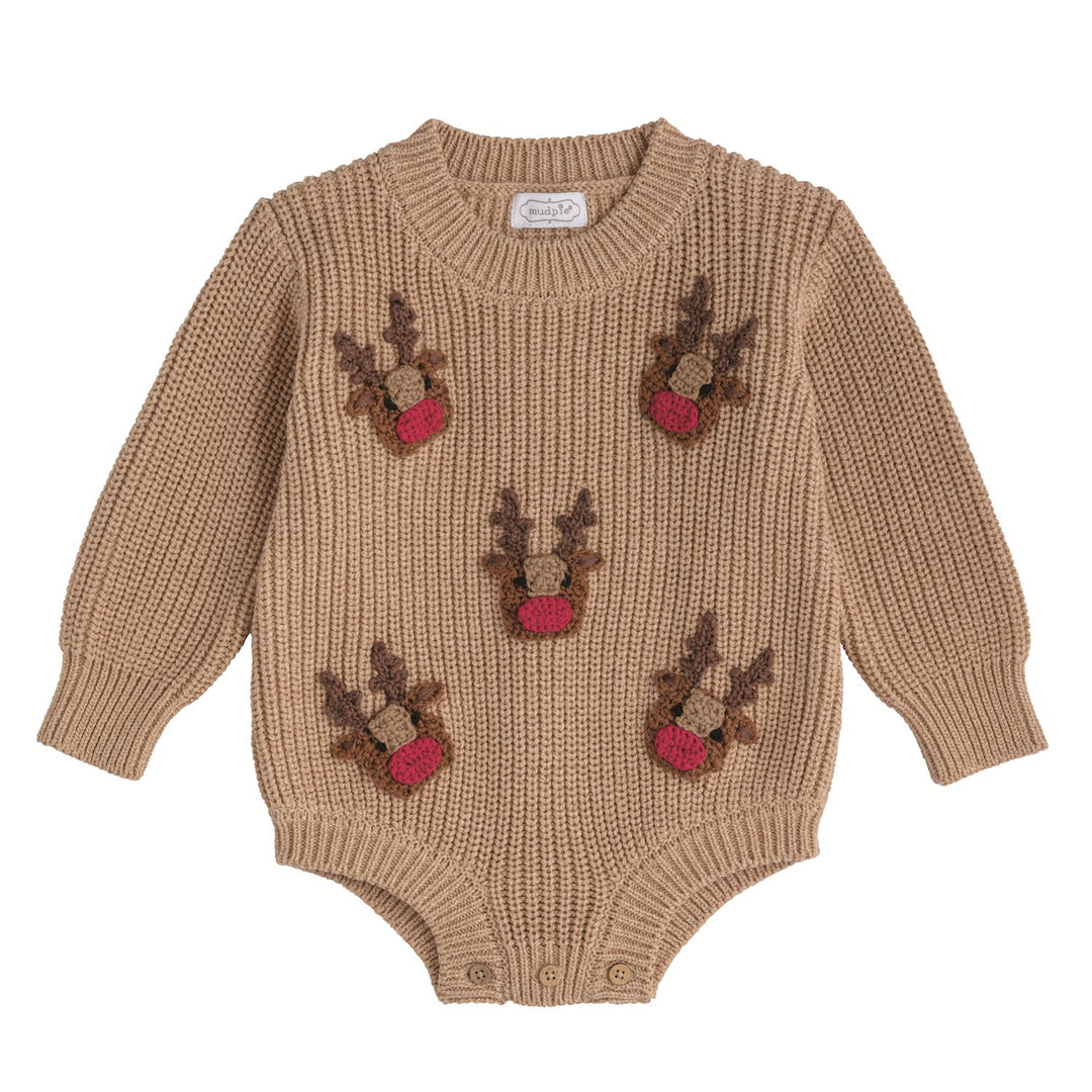 Mud Pie Reindeer Sweater Bubble
