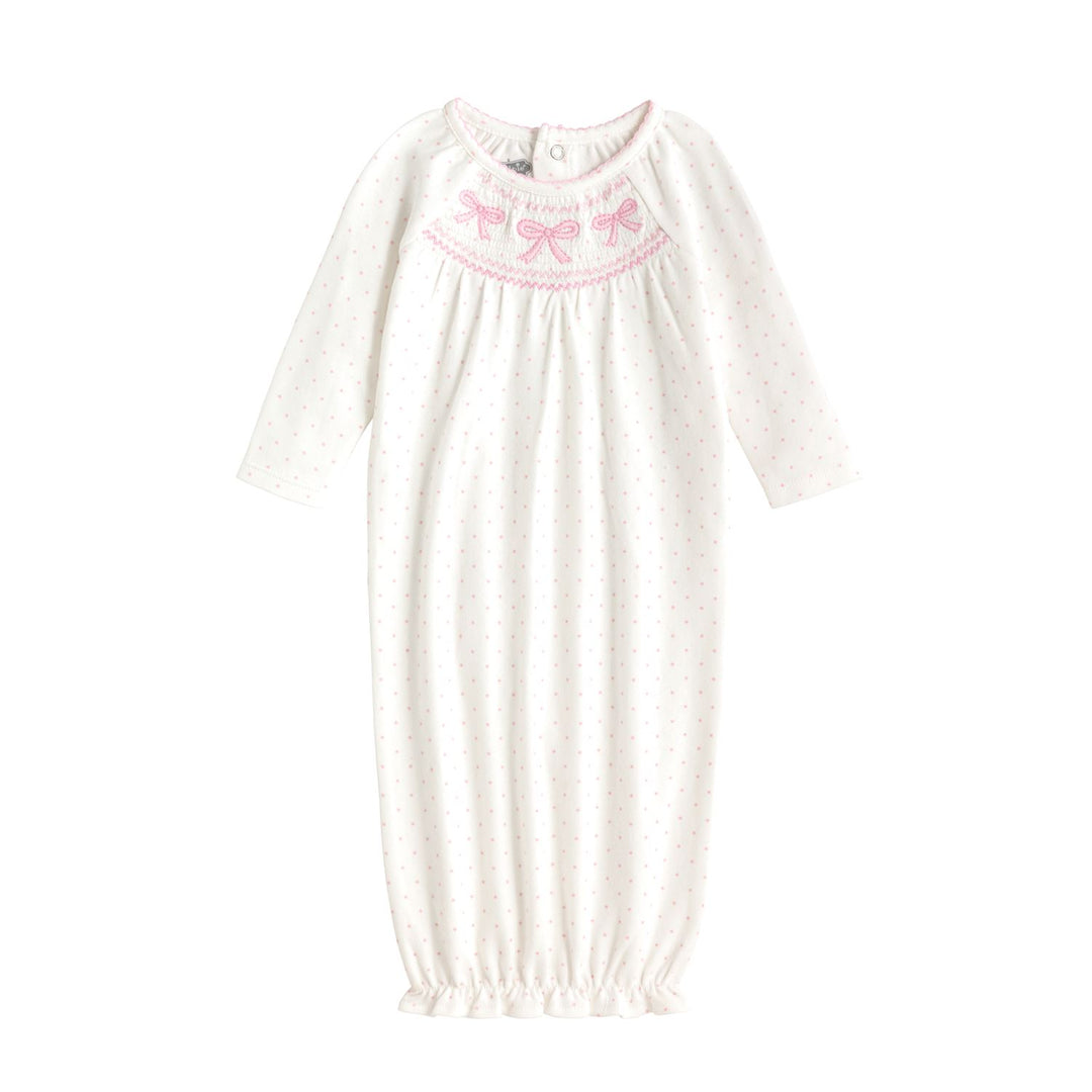 Mud Pie Smocked Layette Gown