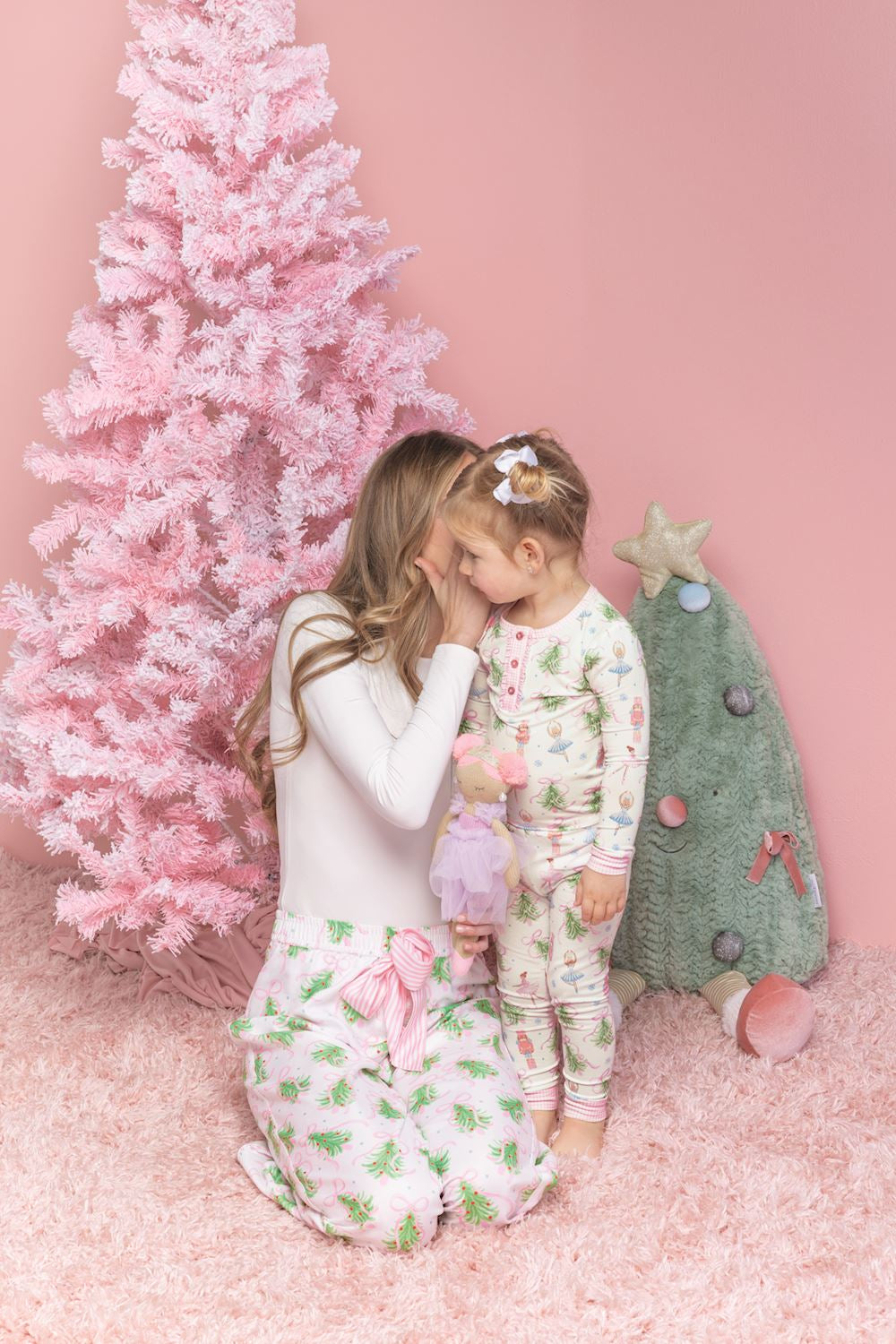 Mud Pie Christmas Tree Bow PJs