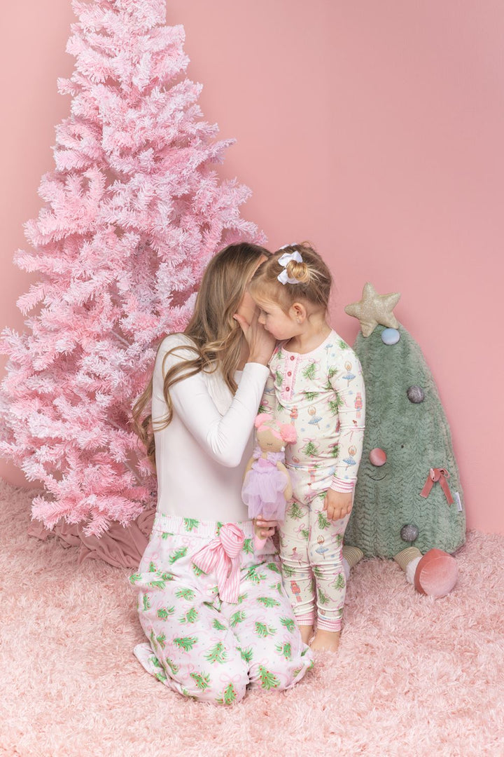 Mud Pie Christmas Tree Bow PJs