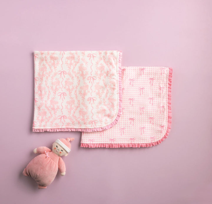 Mud Pie Bow Arrival Blanket