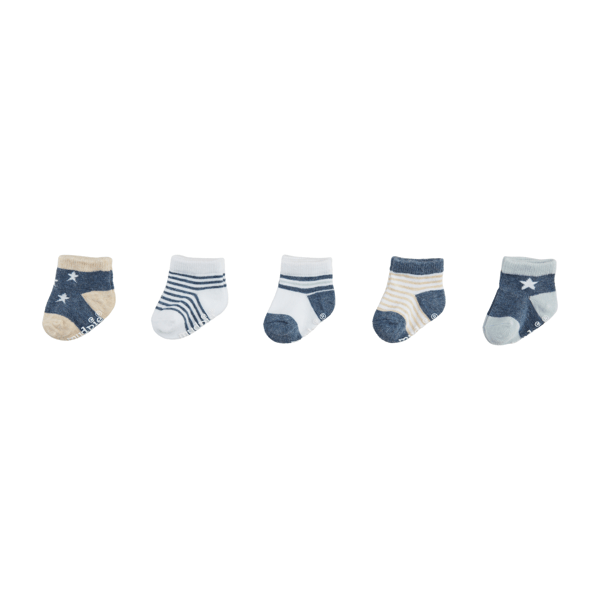 Mud Pie Navy Star Sock Set