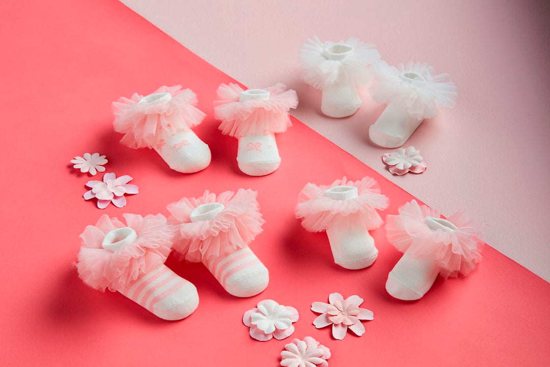 Mud Pie Tutu Baby Socks