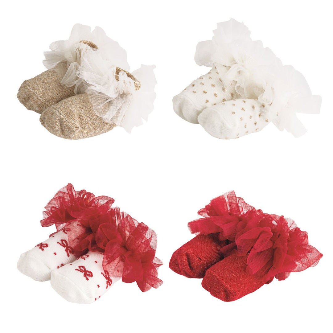 Mud Pie Holiday Tutu Socks