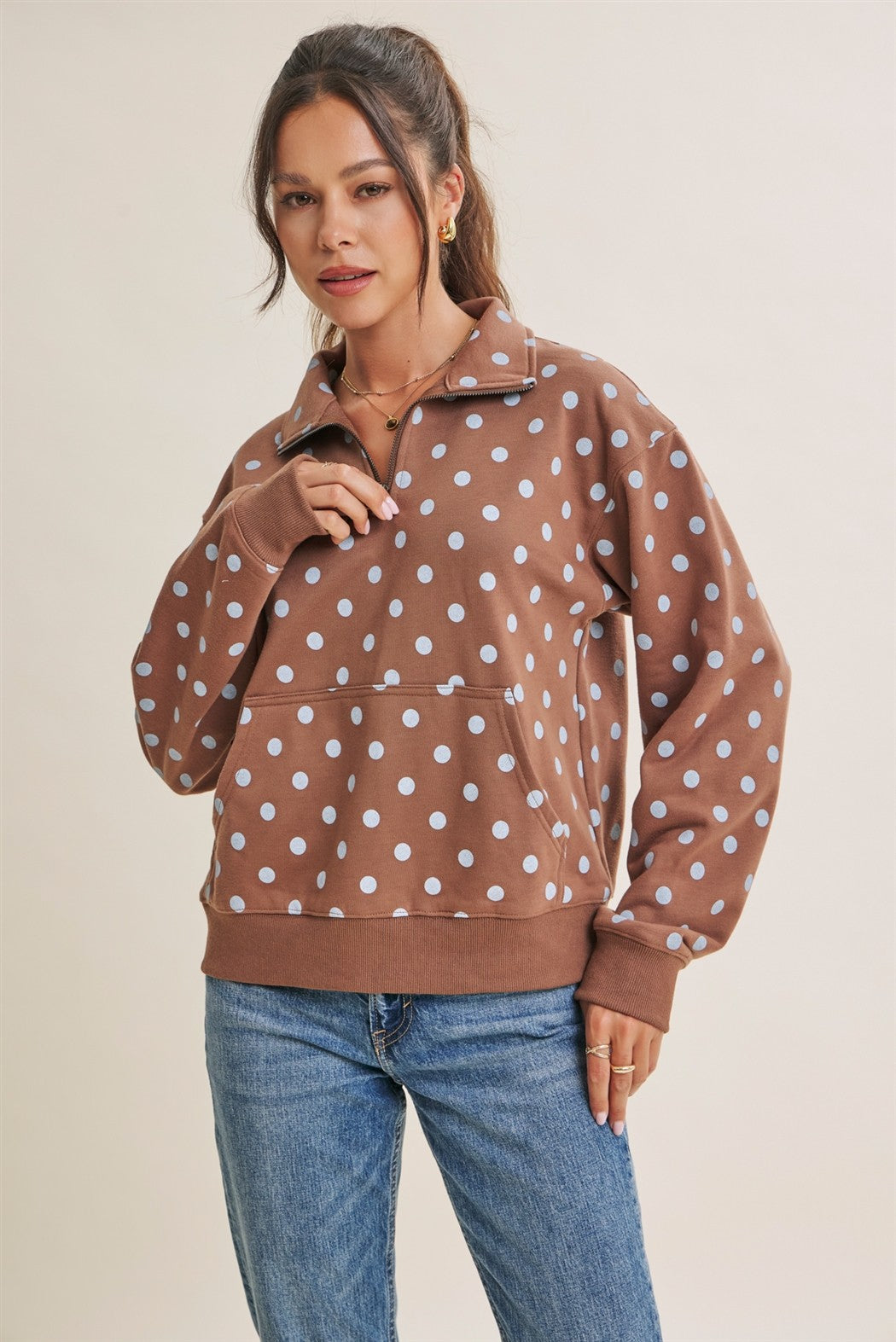 On A Coffee Run Pullover