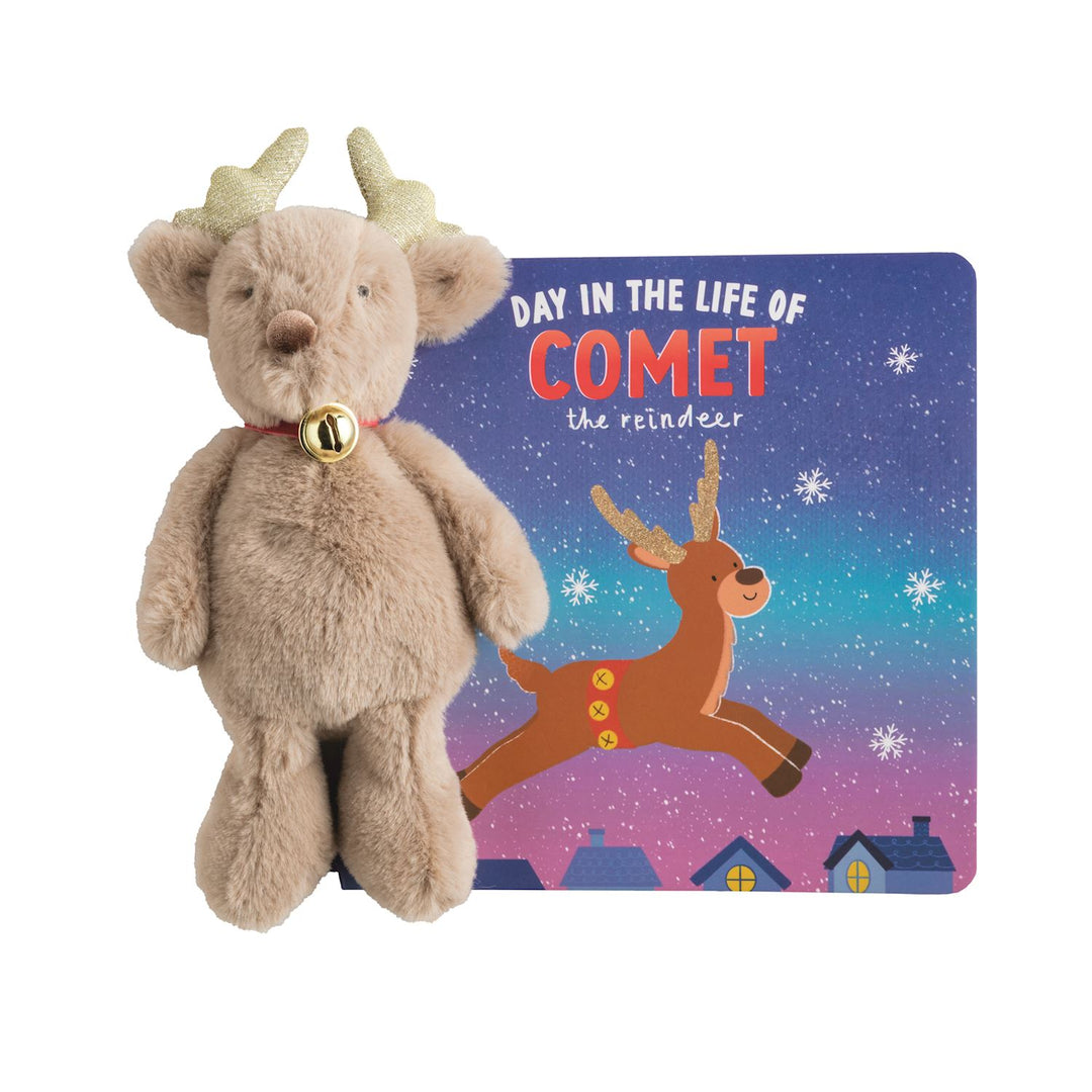 Mud Pie Christmas Plush with Book