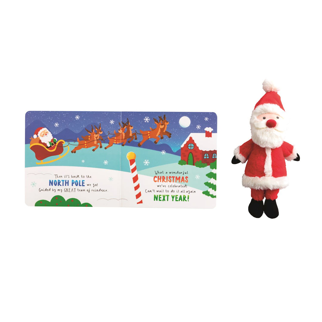 Mud Pie Christmas Plush with Book