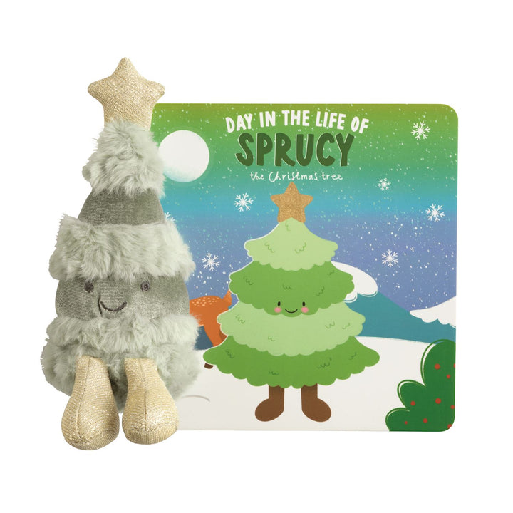 Mud Pie Christmas Plush with Book