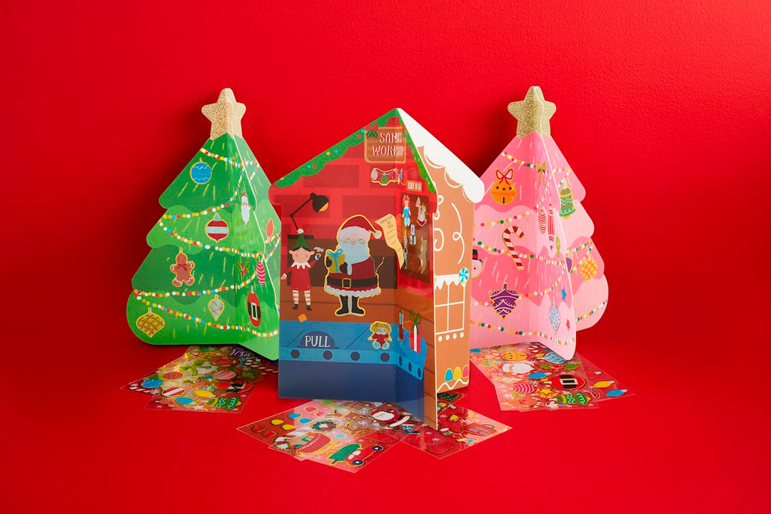 Mud Pie Christmas Sticker Books