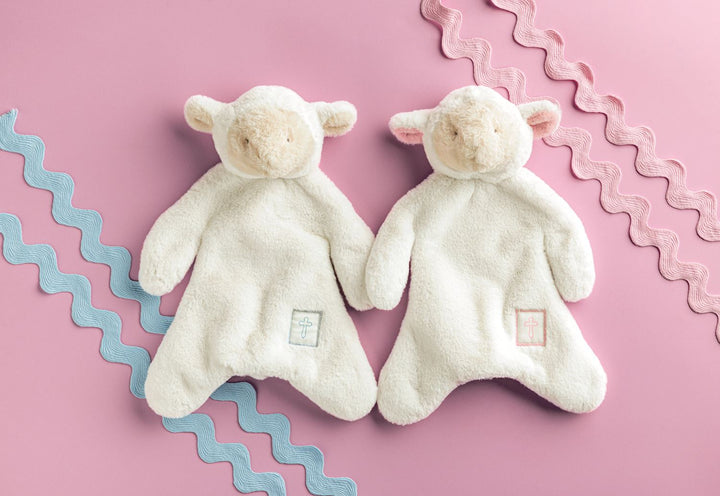 Mud Pie Lamb Plush Woobie