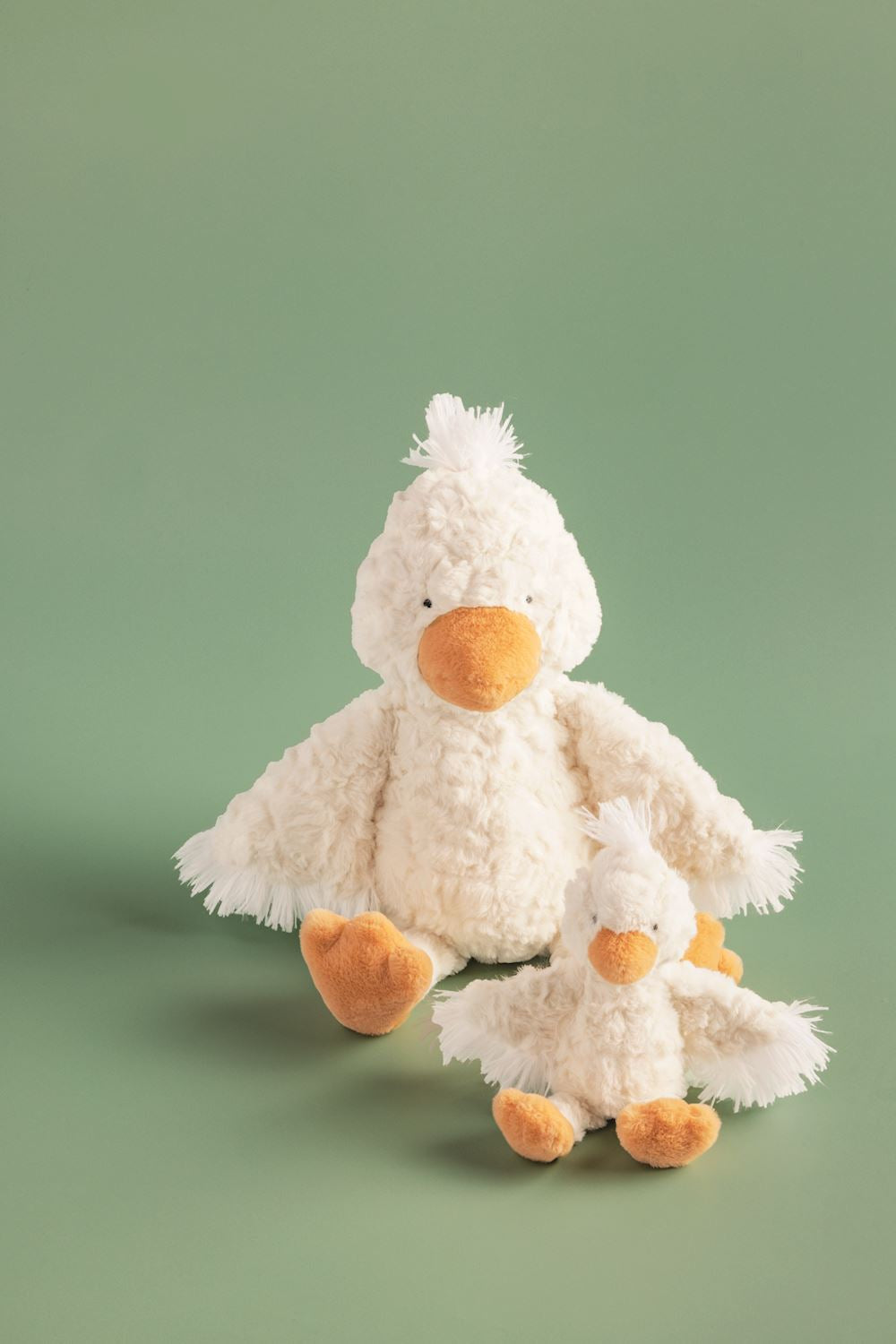 Mud Pie Duck Mom Baby Plush