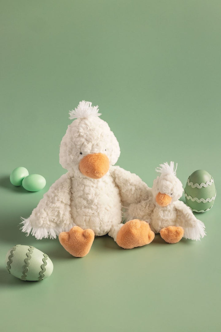Mud Pie Duck Mom Baby Plush