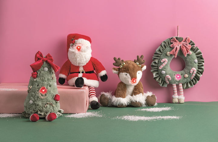 Mud Pie Light Up Christmas Plush