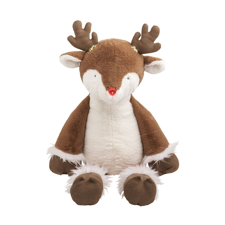 Mud Pie Jumbo Reindeer Plush Pal