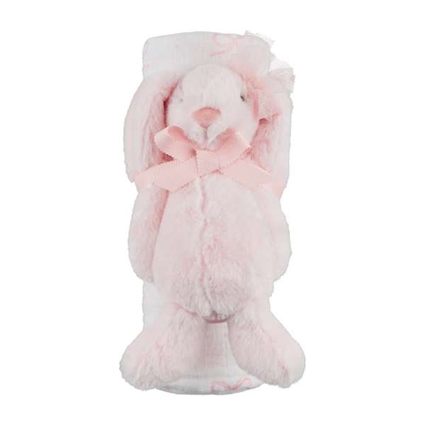 Mud Pie Swaddle And Rattle Set
