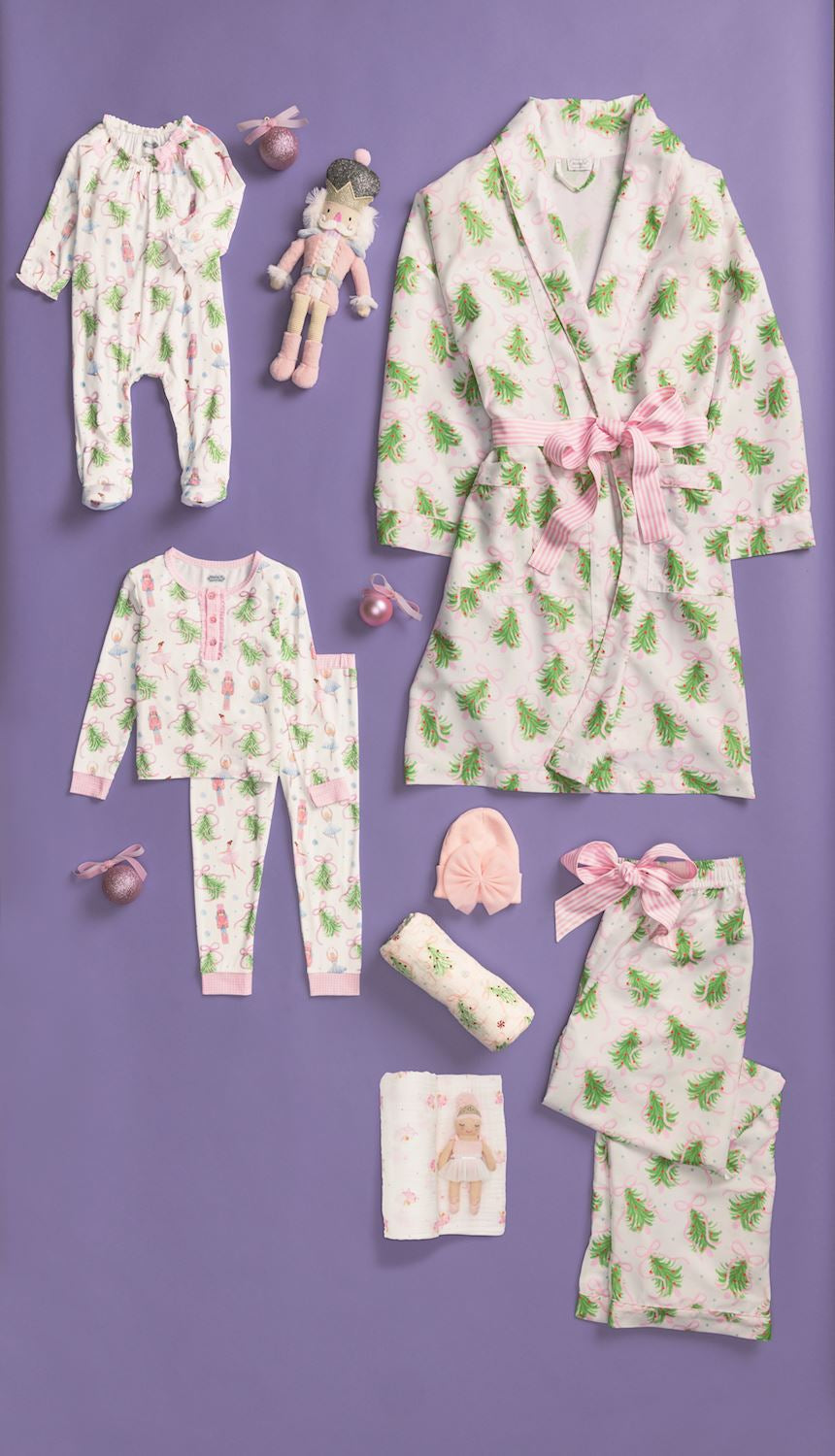 Mud Pie Christmass Tree Swaddle Set