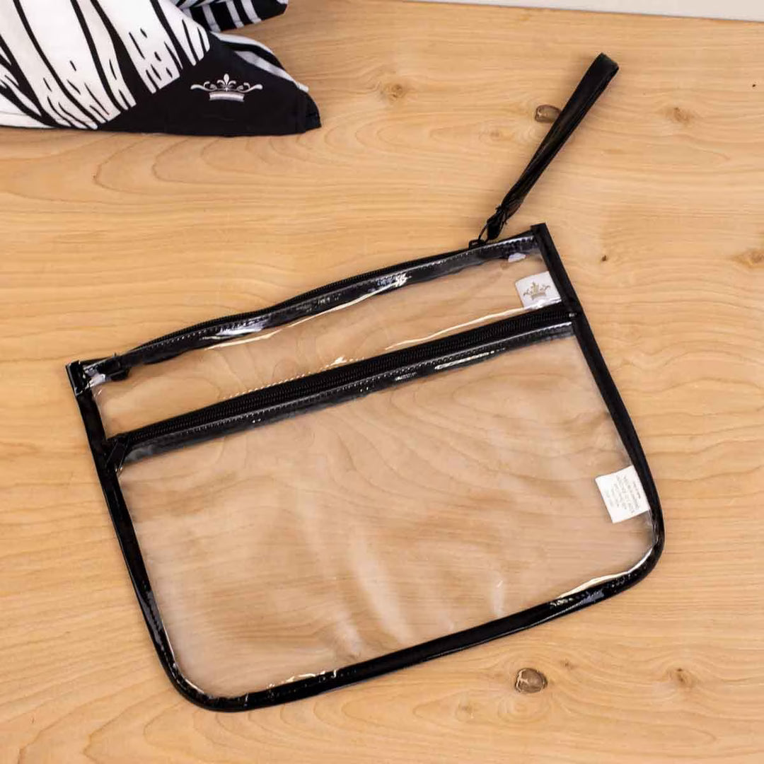 Palisade Pouch Clear/Black