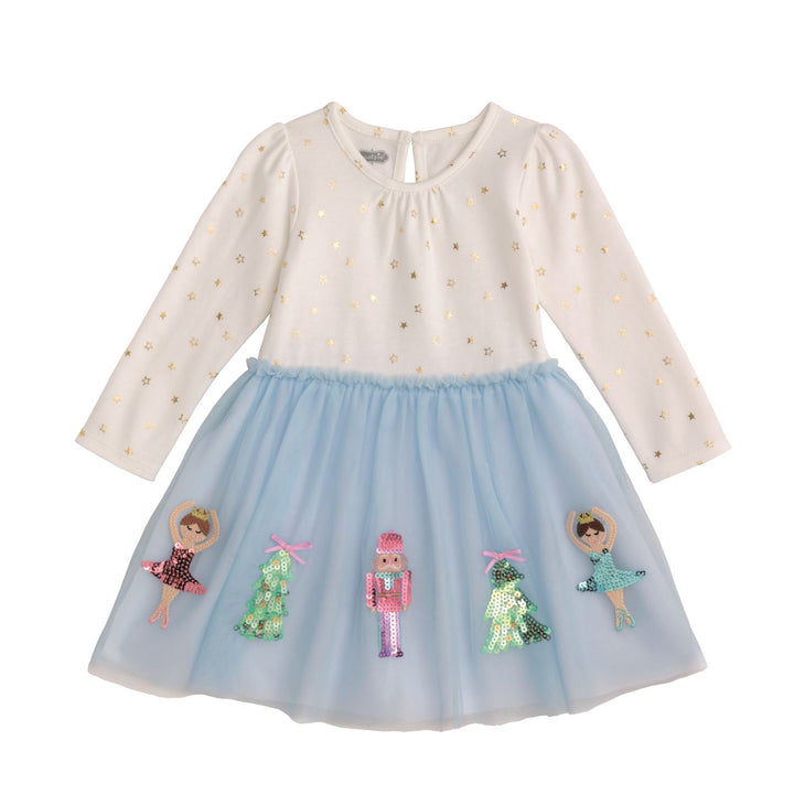 Mud Pie Nutcracker Sequin Tutu Dress