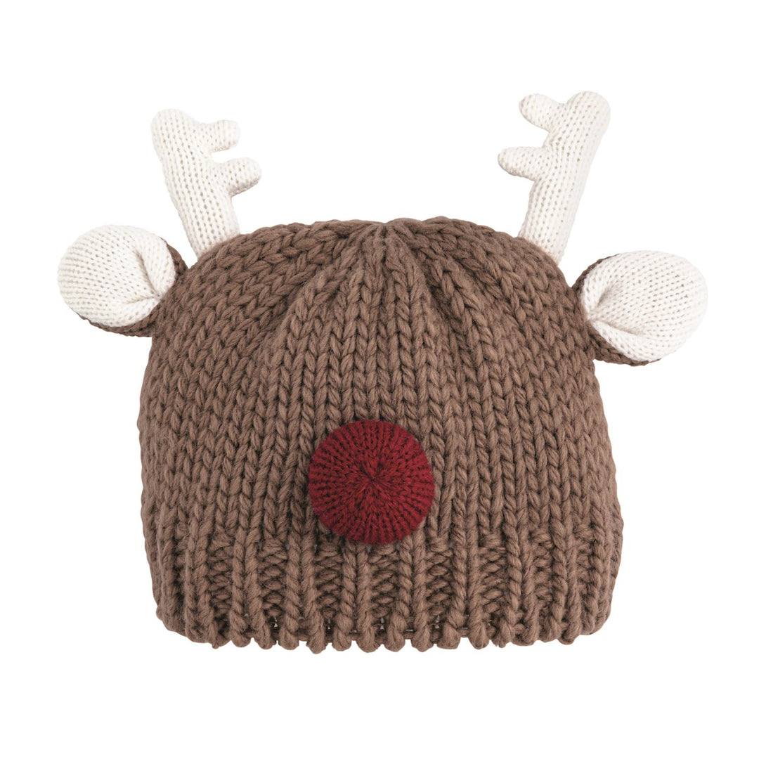 Mud Pie Reindeer Chunky Knit Hat