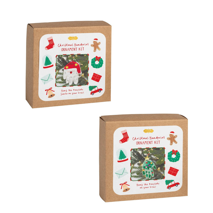 Mud Pie DIY Christmas Handprint Ornament Kit