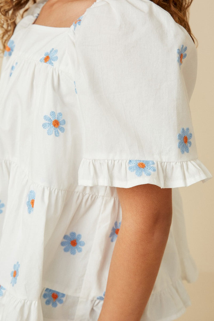Daisies For Days Top, Tween