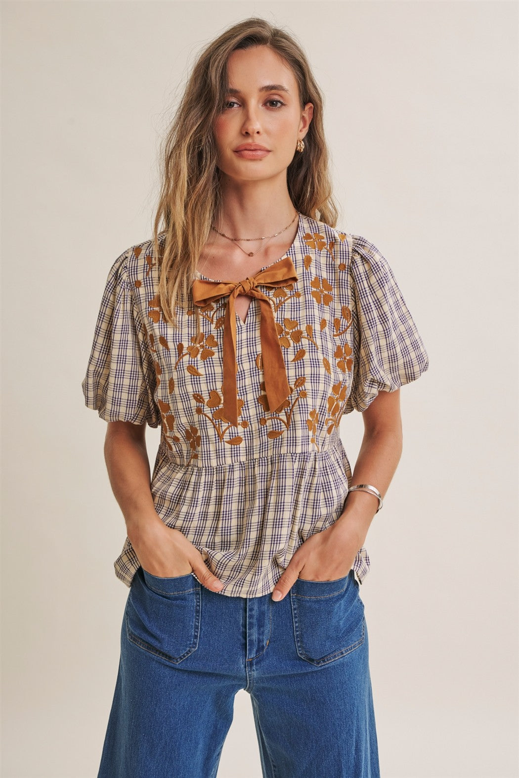 On The Ranch Babydoll Top