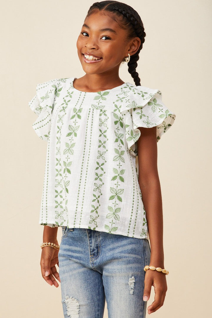Botanical Beauty Top, Tween