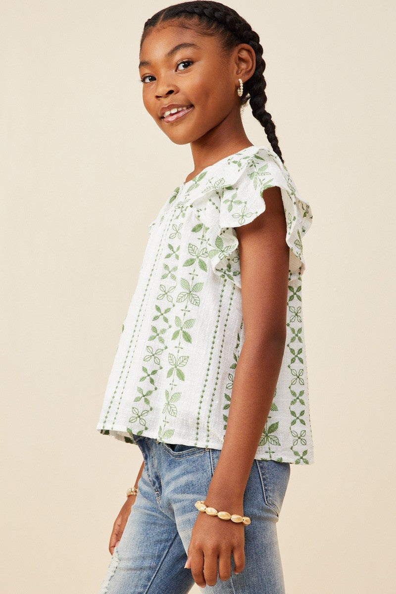 Botanical Beauty Top, Tween