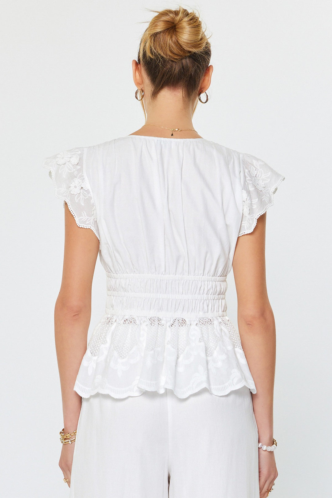 All Around You Peplum Top