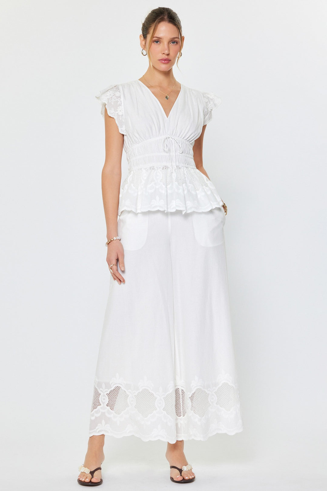 All Around You Peplum Top