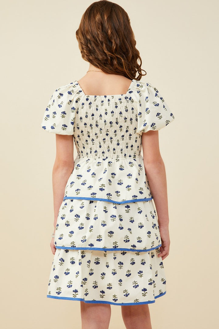 Daisy Bow Dress, Tween