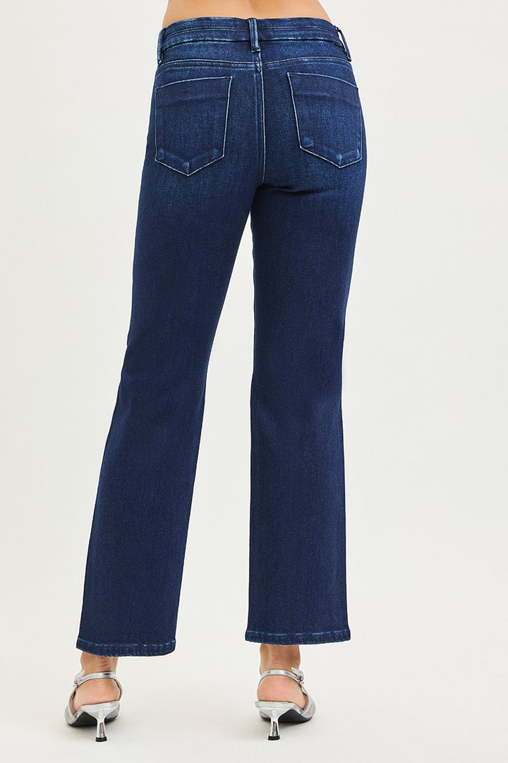 Risen Stand Corrected TC MR Ankle Straight Jeans