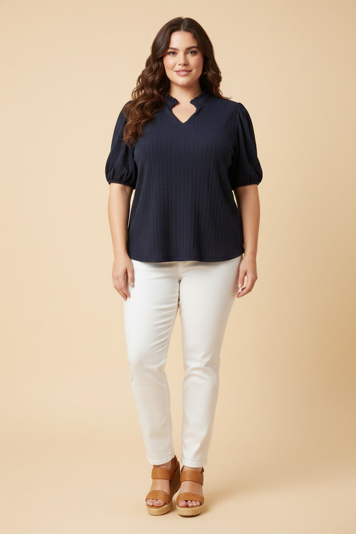 Time To Cheer Top, Curvy
