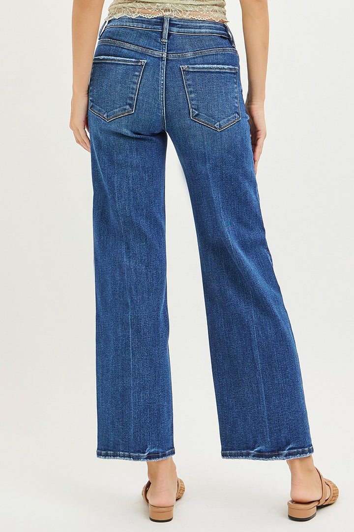 Risen Let Me Show You TC High Rise Ankle Straight, CURVY