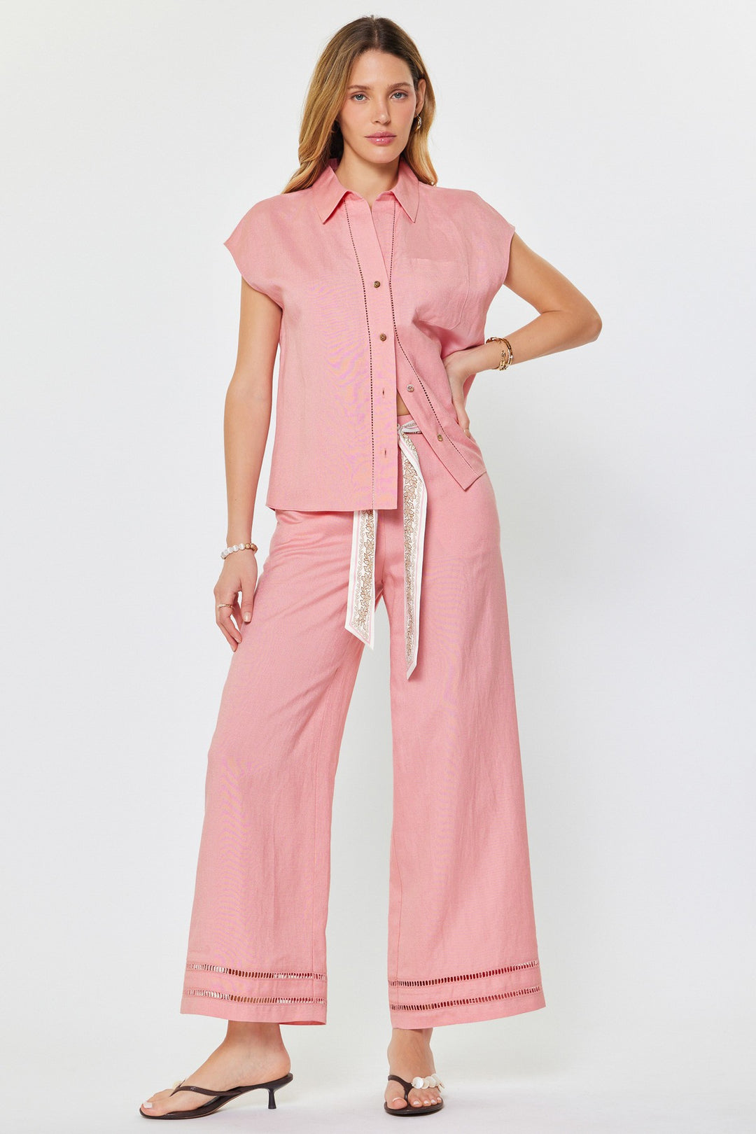 Ready For The Day Linen Top