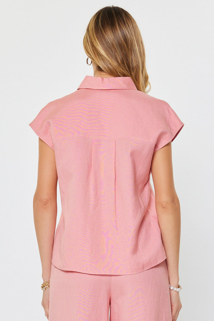 Ready For The Day Linen Top