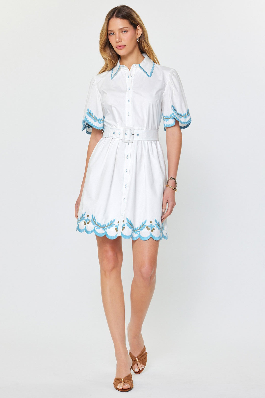 Out &amp; About Button Down Dress