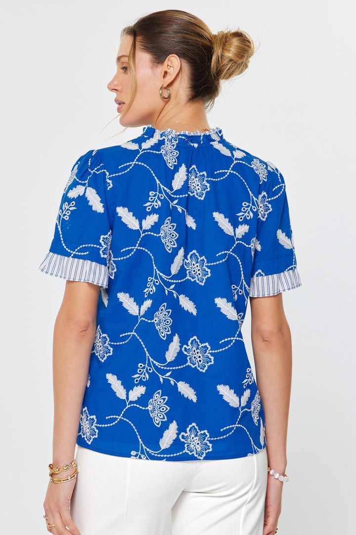 So Easy Embroidered Top